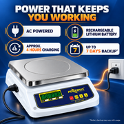 POWERNIX 20 KG Table Top Weighing Scale