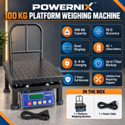 POWERNIX 100 KG Platform Weighing Machine