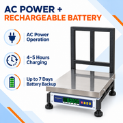 POWERNIX 200 KG Platform Weighing Scale