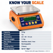POWERNIX 10 KG Table Top Weighing Scale